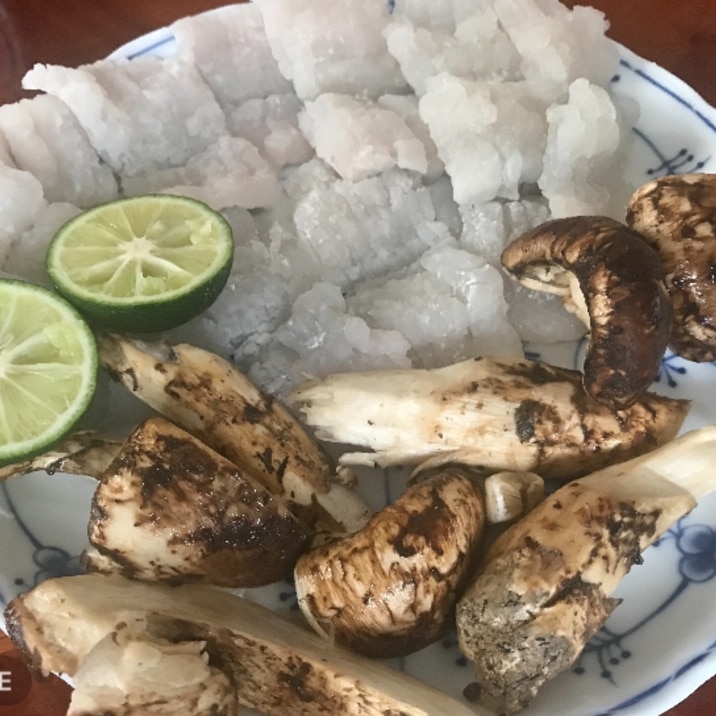 ハモ、松茸!ハモすき鍋★